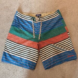 Patagonia Multicolor Striped Bathing Suit, Size 35